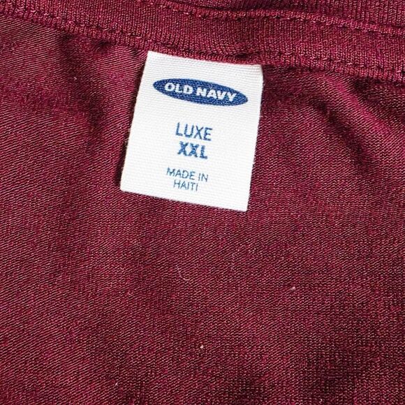 Maurices 24/7 Plaid Short Sleeve Top Black Red White XL - Picture 4 of 6